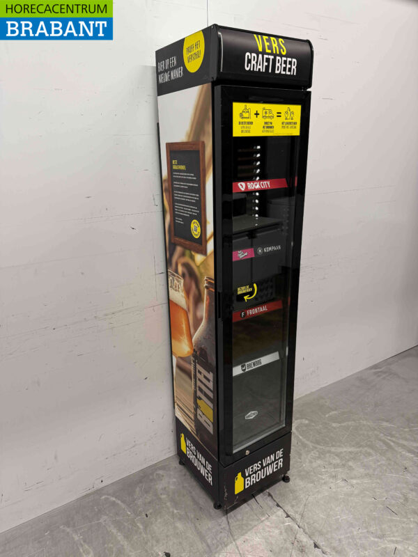 Gastro-Cool Glass Door Refrigerator Beverage Refrigerator Glass door 155 liters 230V Horeca - Image 3