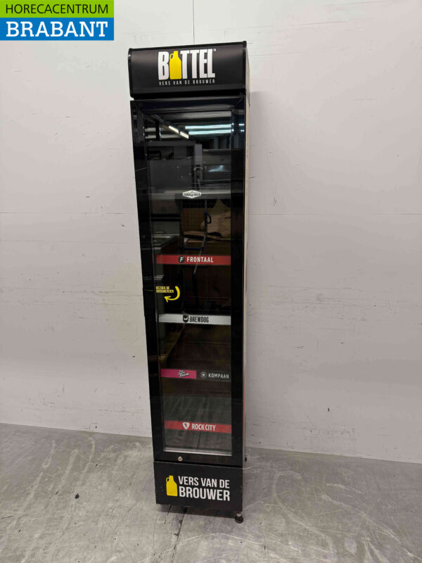 Gastro-Cool Glass Door Refrigerator Beverage Refrigerator Glass door 155 liters 230V Horeca