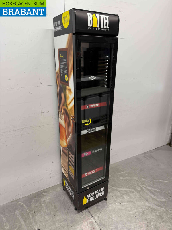 Gastro-Cool Glass Door Refrigerator Beverage Refrigerator Glass door 155 liters 230V Horeca - Image 3