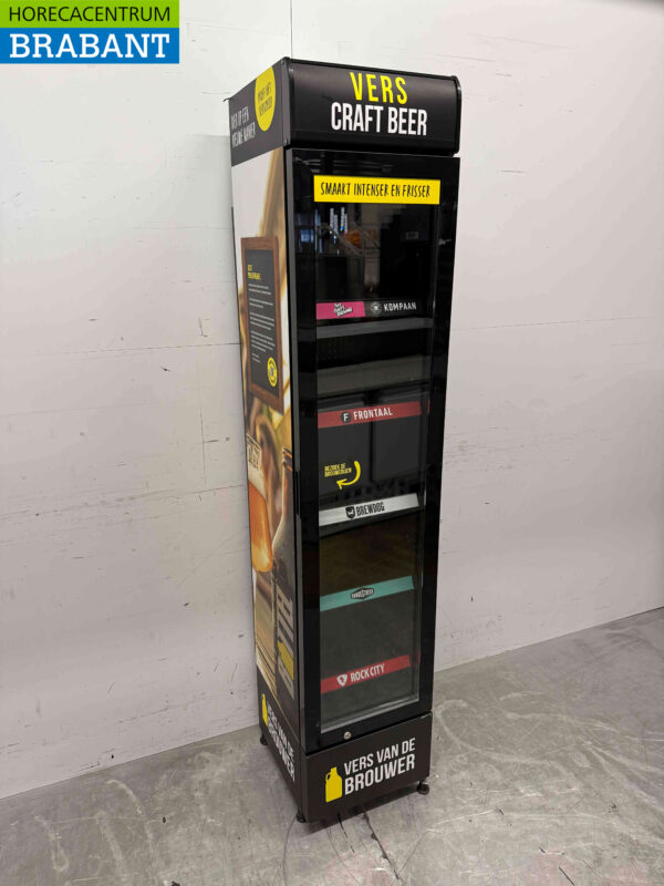 Gastro-Cool Glass Door Refrigerator Beverage Refrigerator Glass door 155 liters 230V Horeca - Image 3