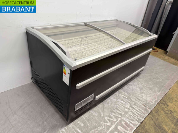 Combisteel Freezer with sliding glass lids 870 liters 230V Horeca - Image 3