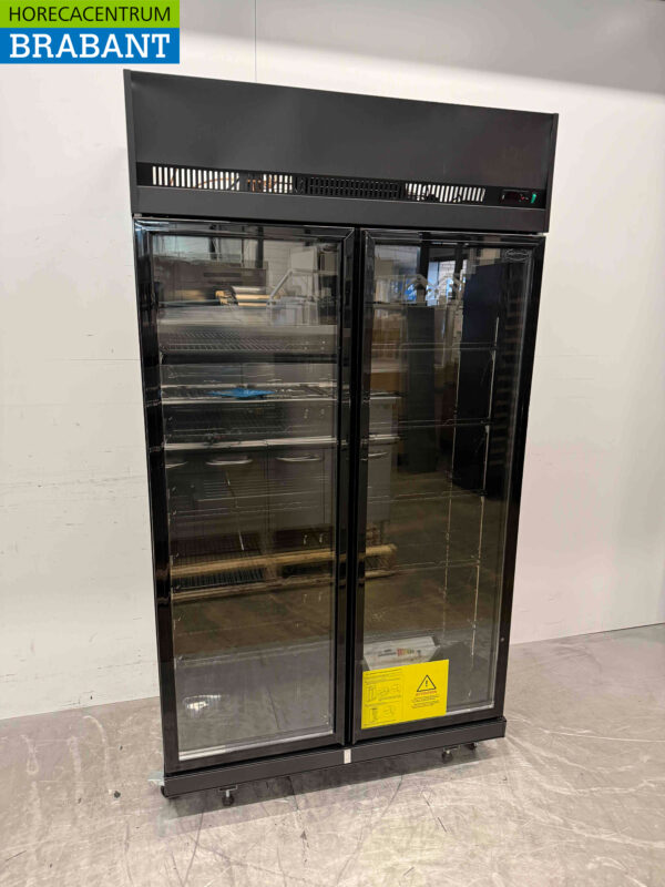 Combisteel Double Door Glass Door Refrigerator 770 liters 230V Catering