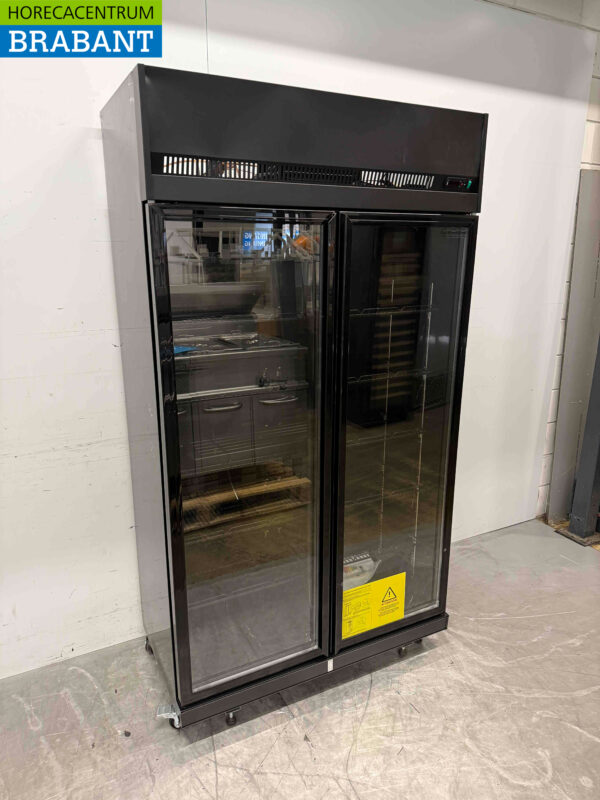 Combisteel Double Door Glass Door Refrigerator 770 liters 230V Catering - Image 2