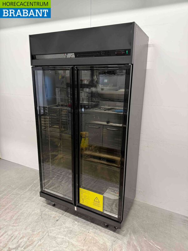 Combisteel Double Door Glass Door Refrigerator 770 liters 230V Catering - Image 3