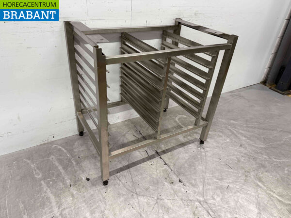 Stainless steel base for steamer, oven 88.5 x 57 x 88 cm Horeca - Image 3