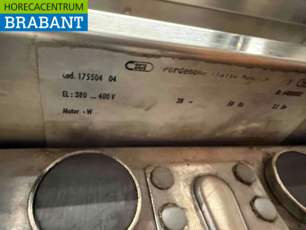 Stainless steel Alpeninox Bain Marie 4 x 1/1 GN 400V 140 cm Horeca - Image 5
