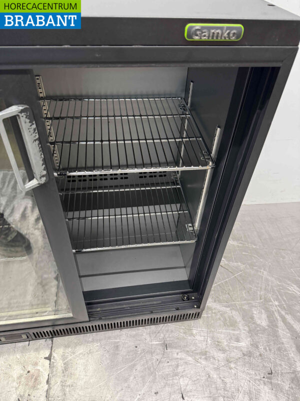Gamko Bar Cooler 2 Glass sliding doors 90 cm 230V Catering - Image 4