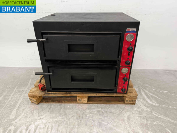 Stainless steel Saro Pizza oven Oven 6 Pizzas 30 cm diameter 400V Horeca (kopie)