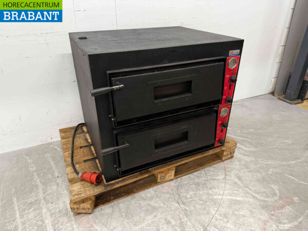 Stainless steel Saro Pizza oven Oven 6 Pizzas 30 cm diameter 400V Horeca (kopie) - Image 2