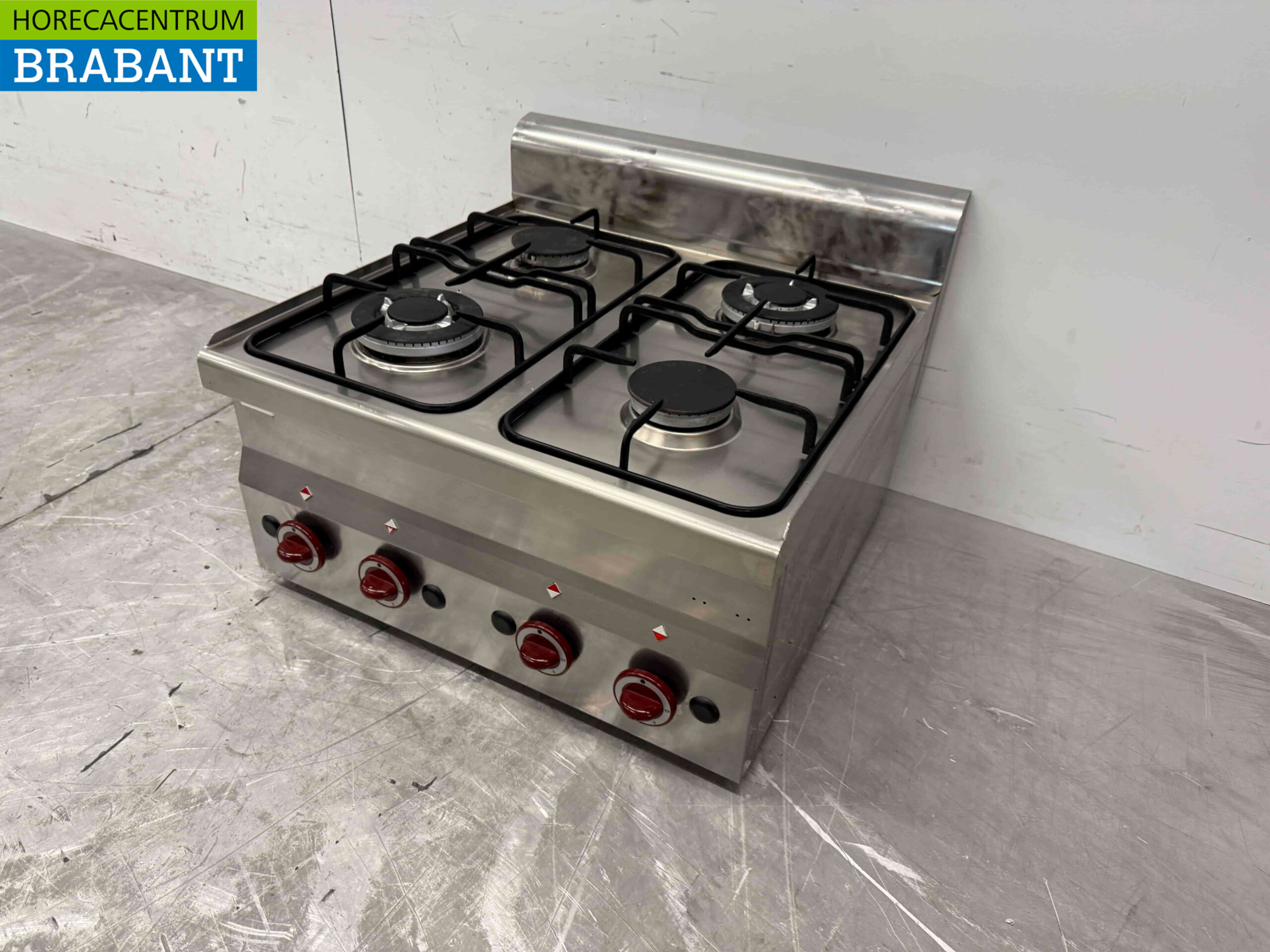 Stainless steel Diamond 4 burner Top Stove gas stove 60 cm Horeca - Image 4