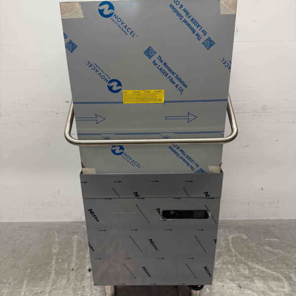 Stainless steel Buffalo DN975 Sliding dishwasher with drain pump 400V Catering