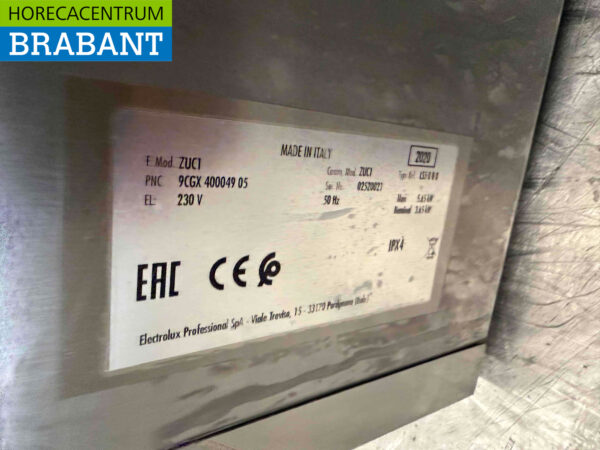 Stainless steel Zanussi Zuc1 Dishwasher with drain pump 230V Horeca - Image 5