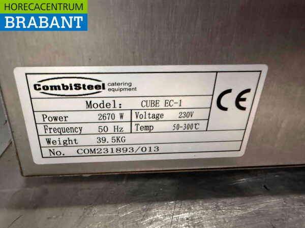 Stainless steel Combisteel Hot air oven Convection oven Snack oven 230V Catering - Image 5