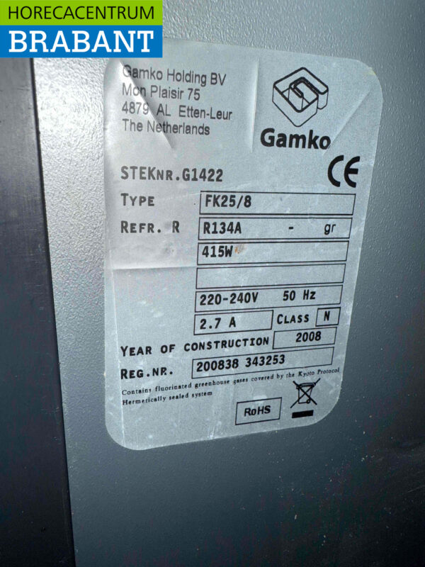 Gamko keg cooling keg cooler 135 cm 230V Horeca - Image 5