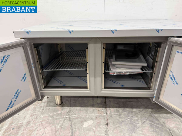 Stainless steel Combisteel Refrigerated Counter Low model 2 doors 120 cm 230V Horeca - Image 4