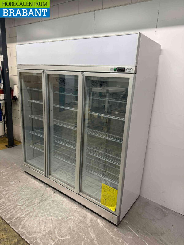 Combisteel Glass Door Freezer Freezer cabinet 1530 liters 230V Horeca - Image 3
