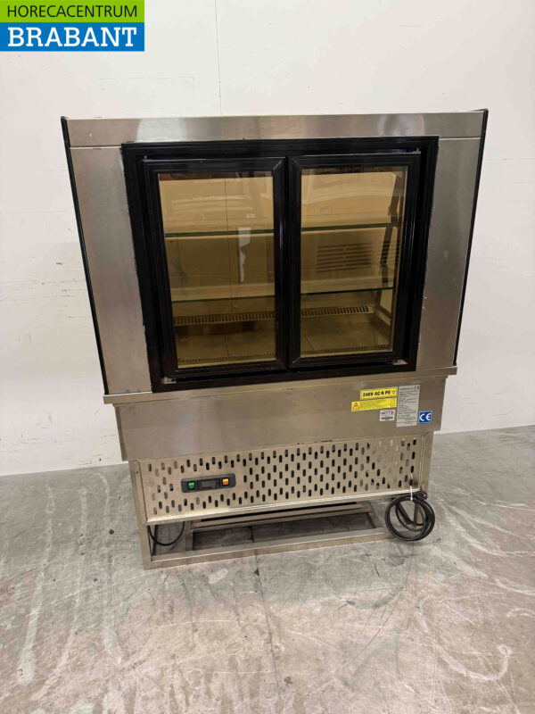 Combisteel Drop-in Built-in Refrigerated Display Case 140 liters 230V Catering - Image 4