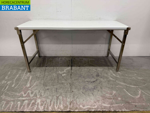 Stainless steel HCB Collapsible Work Table 180 x 70 x 85 cm Catering