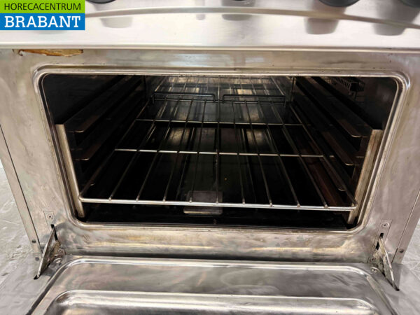Stainless steel Zanussi 4 Burner Stove with oven GAS Catering - Image 5
