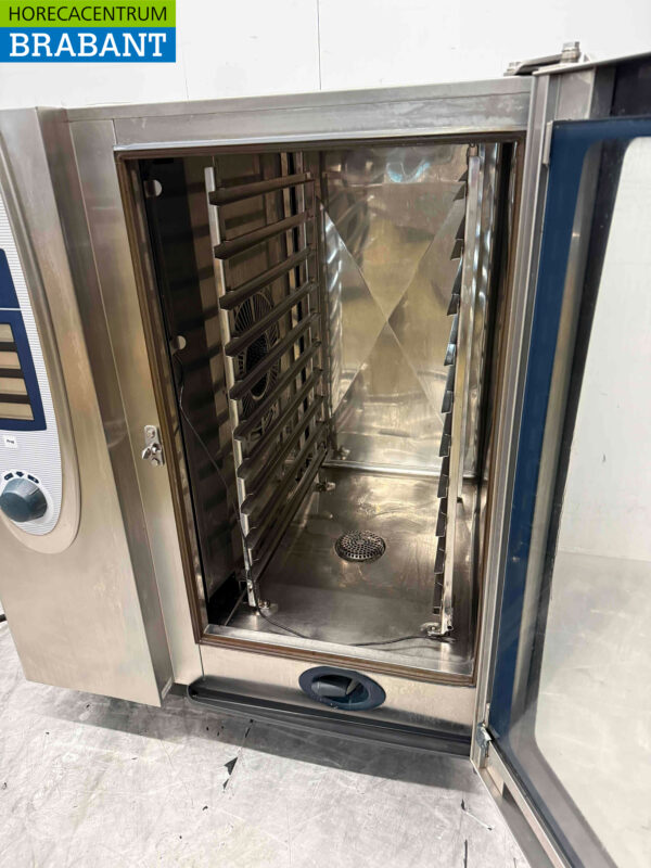 Stainless steel Rational SCC 101 SelfCookingCenter with hood 6 x 1/1 GN 400V Horeca (kopie) - Image 5