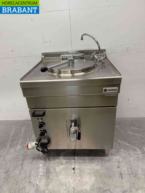 Stainless steel Mareno cooking kettle Capacity 50 liters 400V Horeca