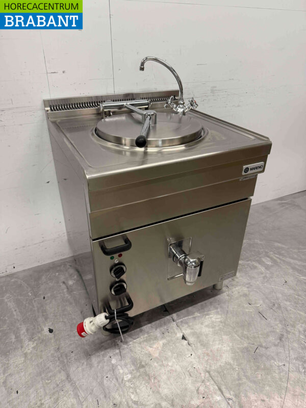 Stainless steel Mareno cooking kettle Capacity 50 liters 400V Horeca - Image 2