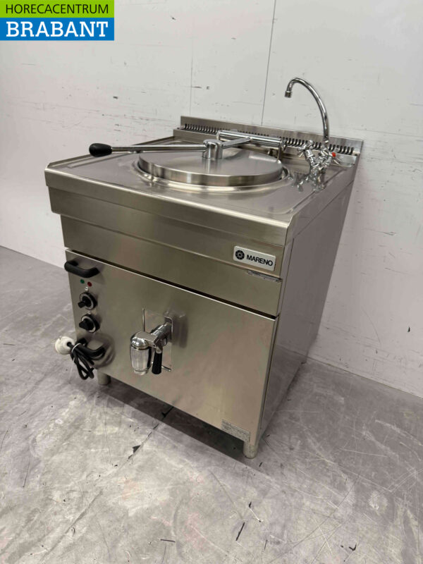 Stainless steel Mareno cooking kettle Capacity 50 liters 400V Horeca - Image 3