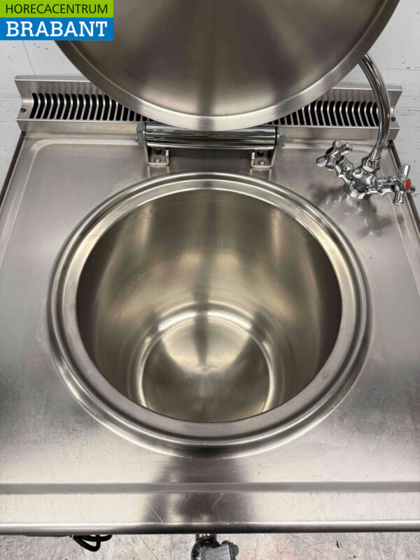 Stainless steel Mareno cooking kettle Capacity 50 liters 400V Horeca - Image 6