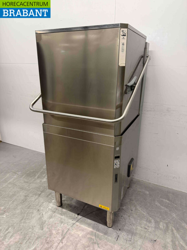 Stainless steel Zanussi HHT8 Sliding dishwasher 400V Catering - Image 2