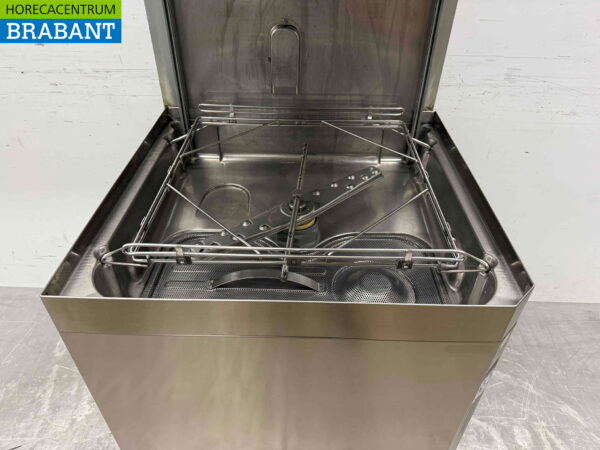 Stainless steel Zanussi HHT8 Sliding dishwasher 400V Catering - Image 4