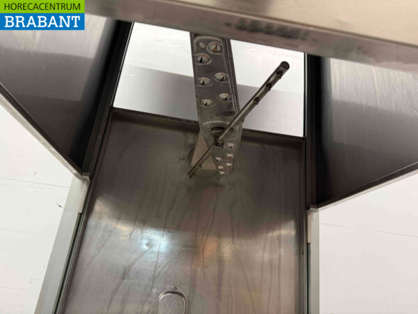 Stainless steel Zanussi HHT8 Sliding dishwasher 400V Catering - Image 5