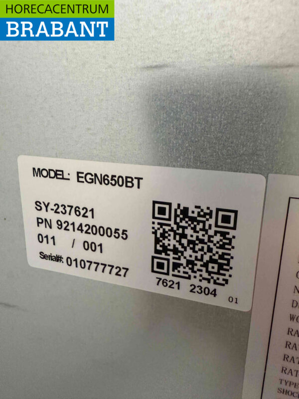 Stainless steel Saro Freezer 534 liters 230V Horeca (kopie) - Image 6