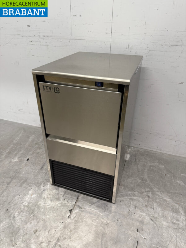 Stainless steel ITV Ice cube machine 37 kg per day 20 kg bunker 230V Horeca - Image 2