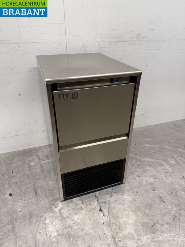 Stainless steel ITV Ice cube machine 37 kg per day 20 kg bunker 230V Horeca - Image 3