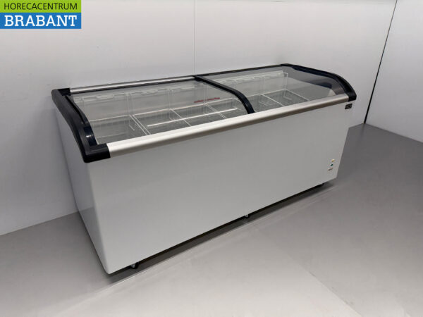 HCB Shop Freezer Freezer Chest with sliding glass lids 545 liters 230V Horeca - Image 3