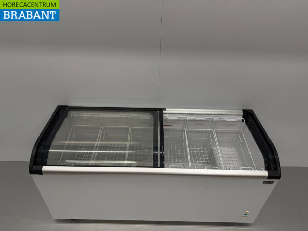 HCB Shop Freezer Freezer Chest with sliding glass lids 545 liters 230V Horeca - Image 4