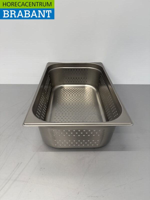 Stainless steel Perforated Gastronorm Tray GN Tray 1/1 Depth 150 mm Catering