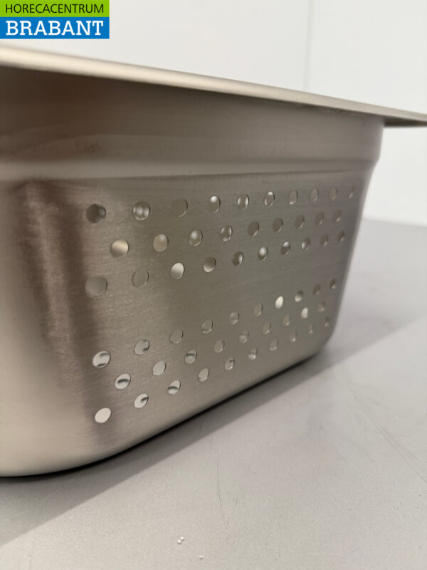 Stainless steel Perforated Gastronorm Tray GN Tray 1/1 Depth 150 mm Catering - Image 5