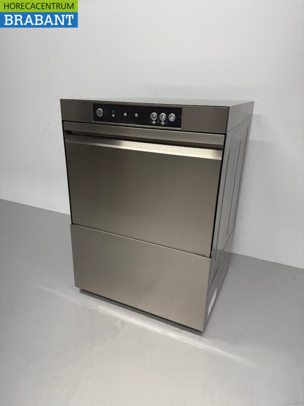 Stainless steel Asber Profi-line Plus Dishwasher Dishwasher with water softener and drain pump 230V Horeca - Image 2