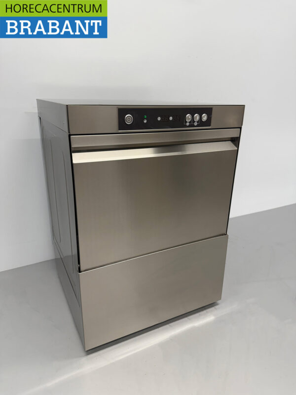 Stainless steel Asber Profi-line Plus Dishwasher Dishwasher with water softener and drain pump 230V Horeca - Image 3