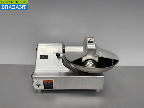HCB Stainless Steel Bowlcutter Cutter Meat Cutter Vegetable Cutter 10 liters 230V Catering