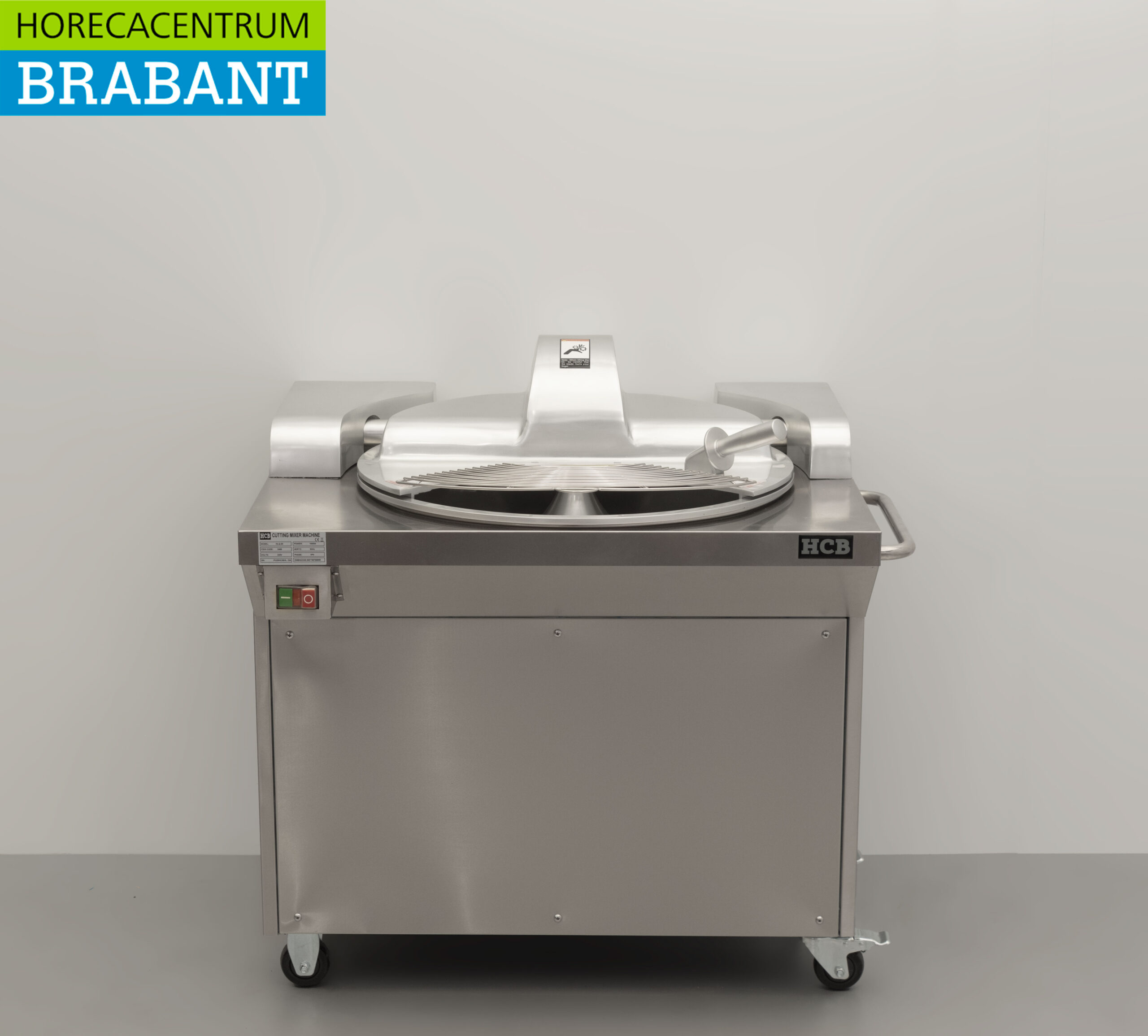 HCB Stainless Steel Mobile Bowlcutter Cutter Meat Cutter Vegetable Cutter 20 liters 230V Catering