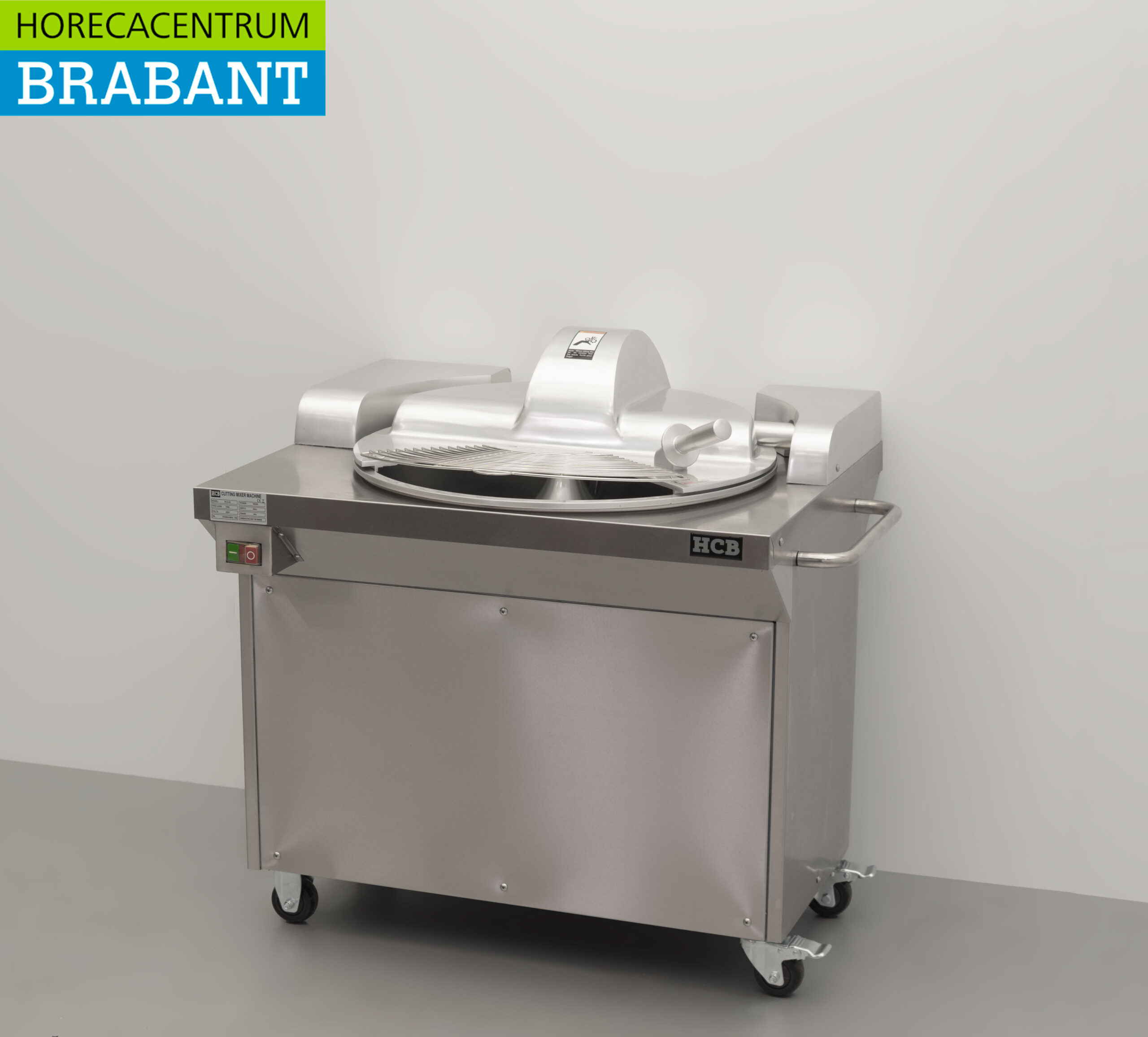 HCB Stainless Steel Mobile Bowlcutter Cutter Meat Cutter Vegetable Cutter 20 liters 230V Catering - Image 2