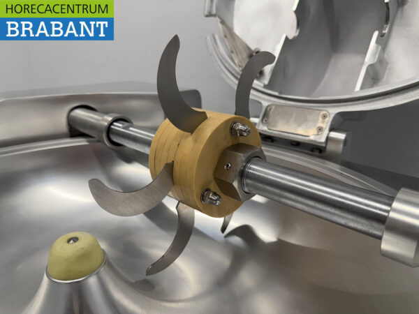 HCB Stainless Steel Mobile Bowlcutter Cutter Meat Cutter Vegetable Cutter 20 liters 230V Catering - Image 6