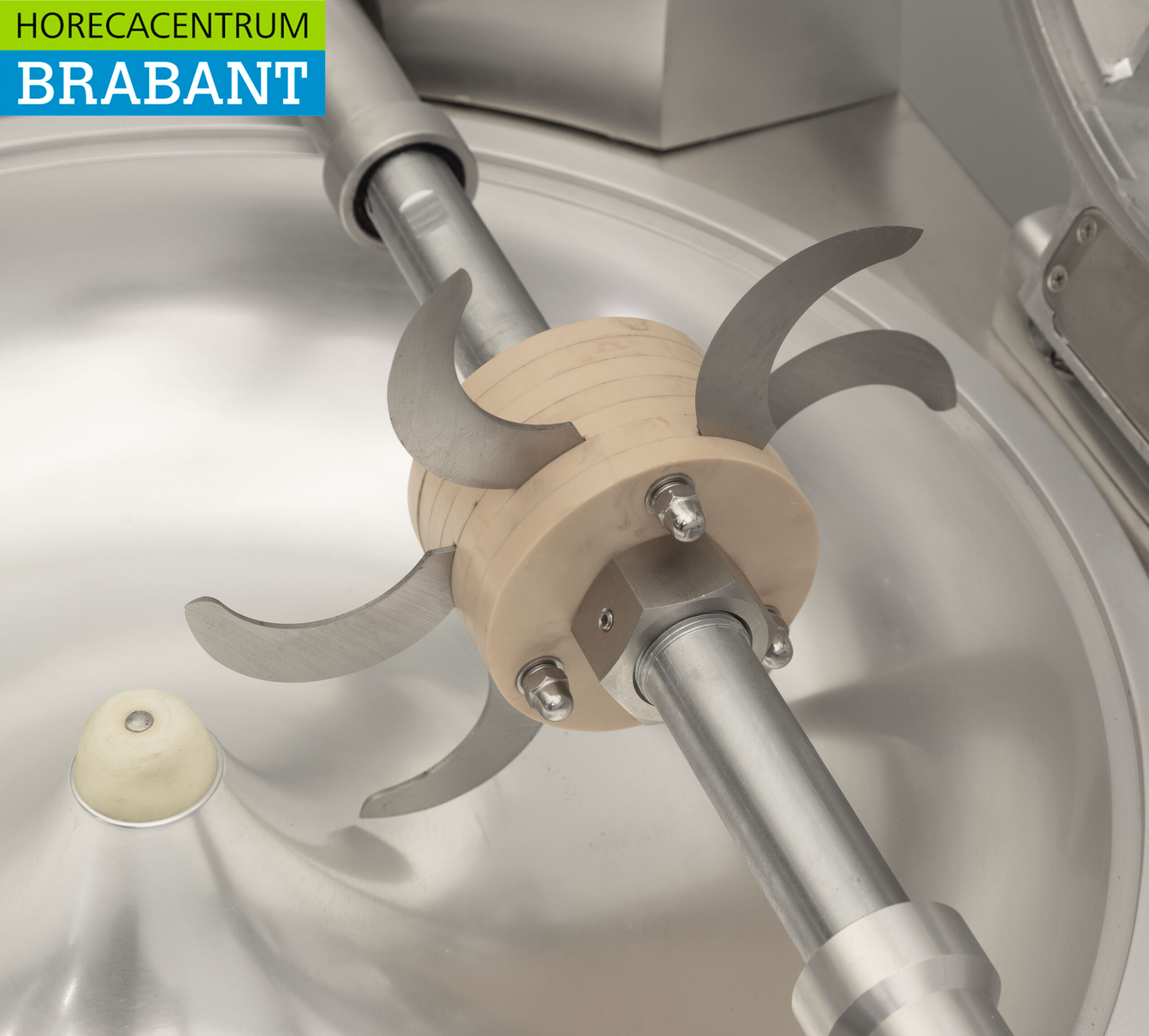 HCB Stainless Steel Mobile Bowlcutter Cutter Meat Cutter Vegetable Cutter 20 liters 230V Catering - Image 9