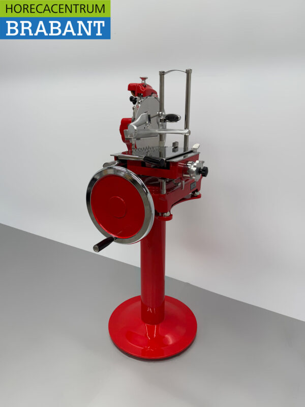 HCB Manual Flywheel Slicer 300 mm - Incl. Base - Red Catering Butchery - Image 3