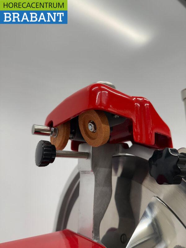 HCB Manual Flywheel Slicer 300 mm - Incl. Base - Red Catering Butchery - Image 7