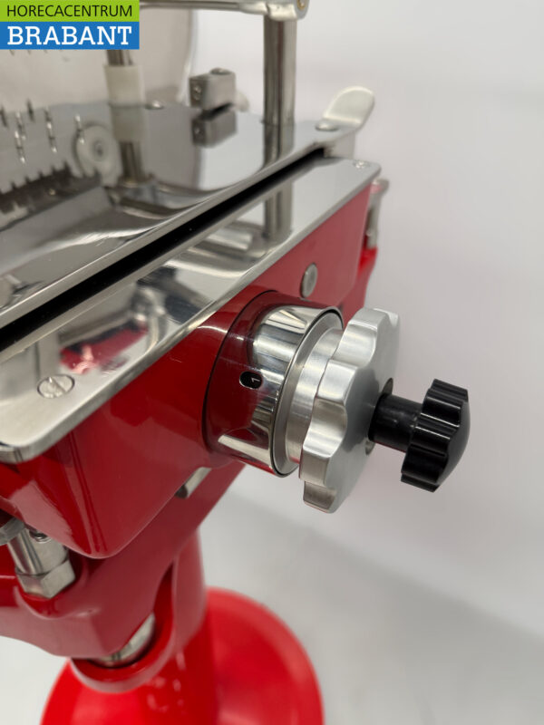 HCB Manual Flywheel Slicer 300 mm - Incl. Base - Red Catering Butchery - Image 8