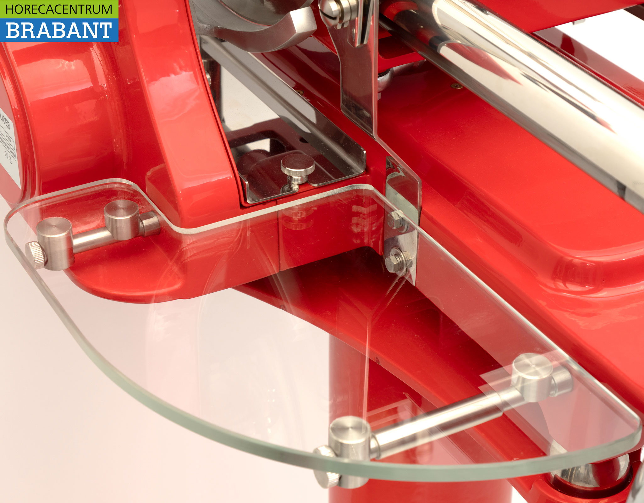 HCB Manual Flywheel Slicer 300 mm - Incl. Base - Red Catering Butchery - Image 10