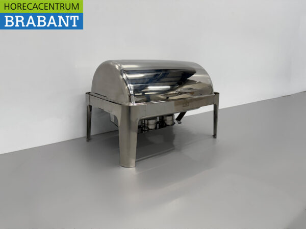 HCB Chafing Dish Rolltop stainless steel - 9 liters - 1/1 GN Catering - Image 3